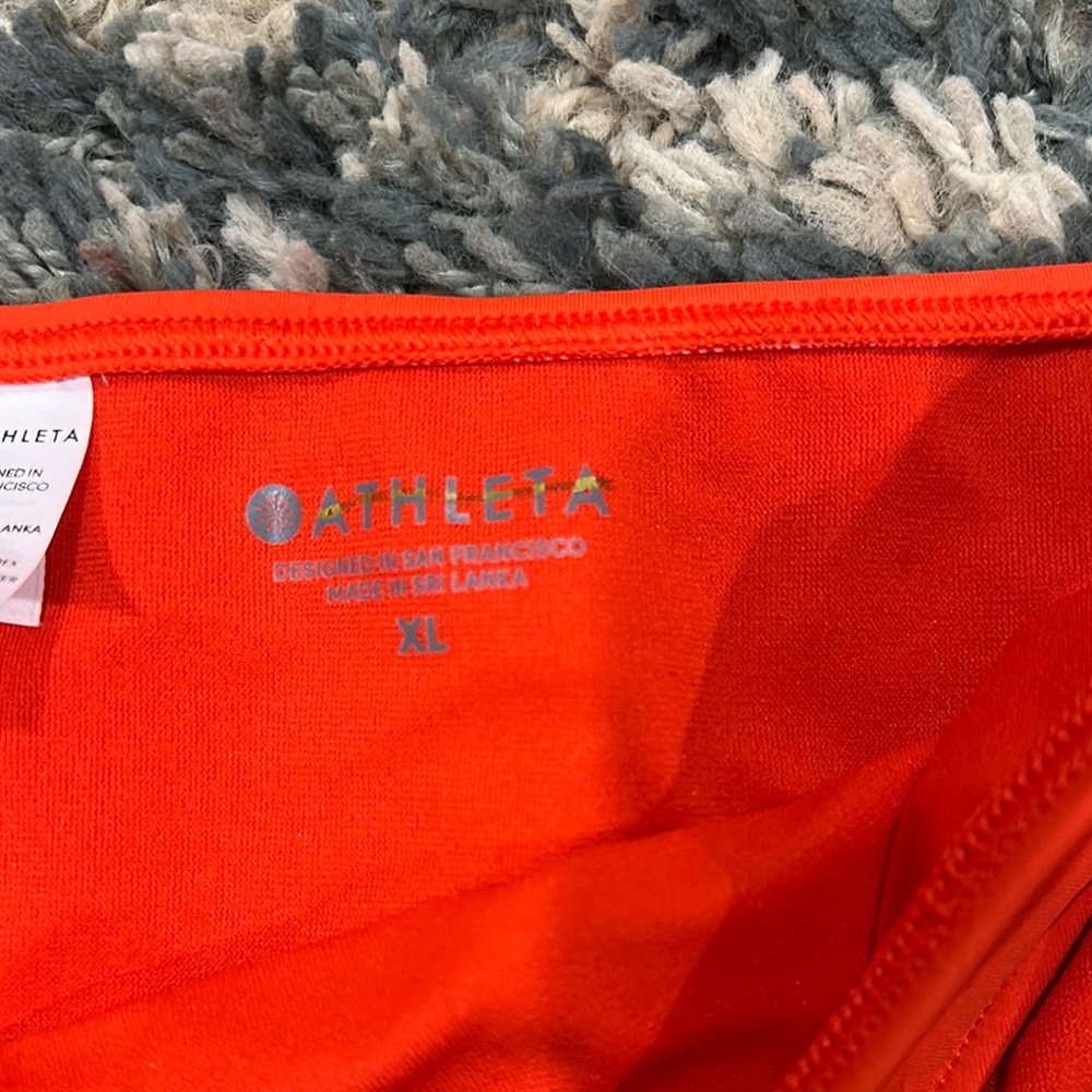 Athleta Bright Orange Bikini Set - Picture 5 of 6